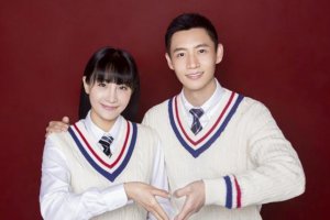 魏晨和于瑋的婚紗照 兩人大學同學在一起的