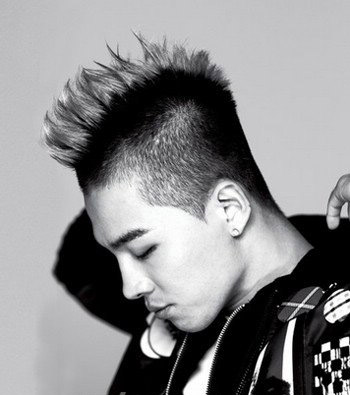bigbang太陽發型背頭 時尚男生的最愛 3