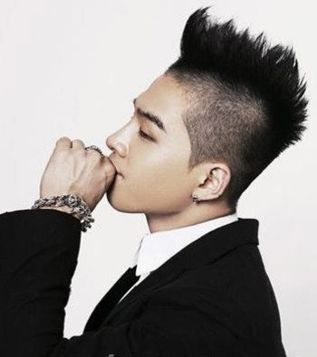 bigbang太陽發型背頭 時尚男生的最愛 4