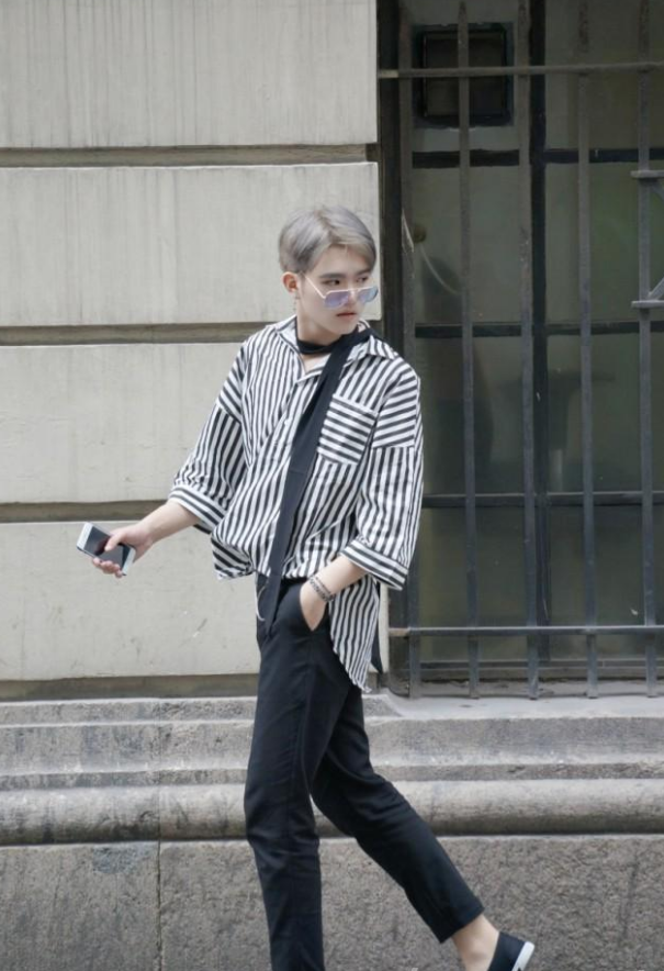 型男潮男穿衣搭配技巧 重要的就是顏色搭配 1