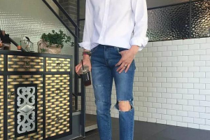 時尚潮流男裝搭配 己贏得一些回頭率
