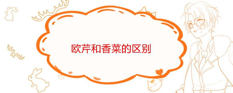 歐芹是不是香菜 歐芹和香菜味道一樣嗎 1