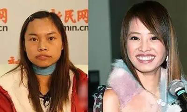 蔡依林鳳姐對比照片 蔡依林長得像鳳姐嗎 2