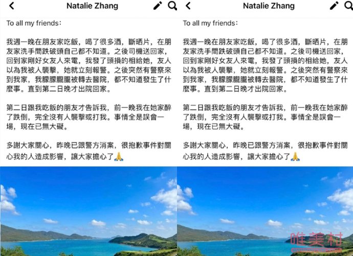 魏駿杰前妻張利華被家暴回應 撤銷對男友家暴指控 2