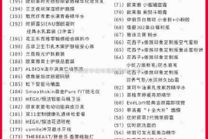 李佳琦雙十一直播預告清單在哪看