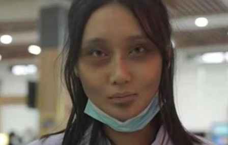 食堂虛弱妝被警察盯上 食堂虛弱妝表情包 1