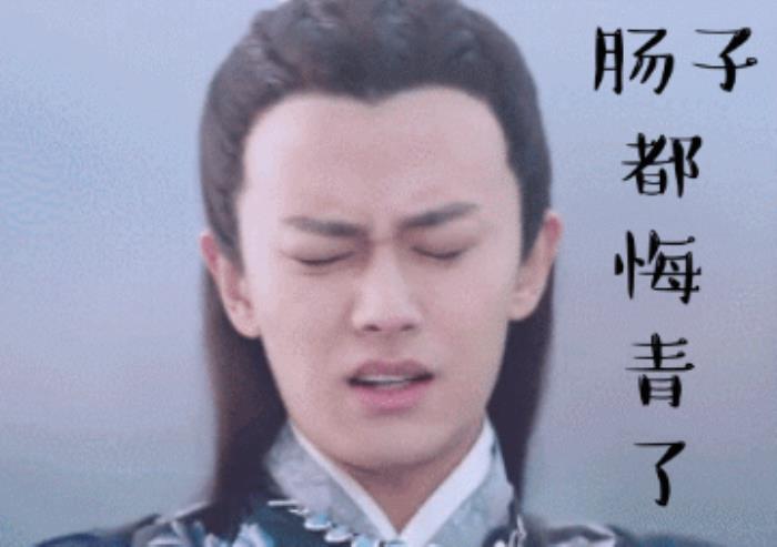 我后悔了的表情圖 后悔的搞笑動圖表情包 9