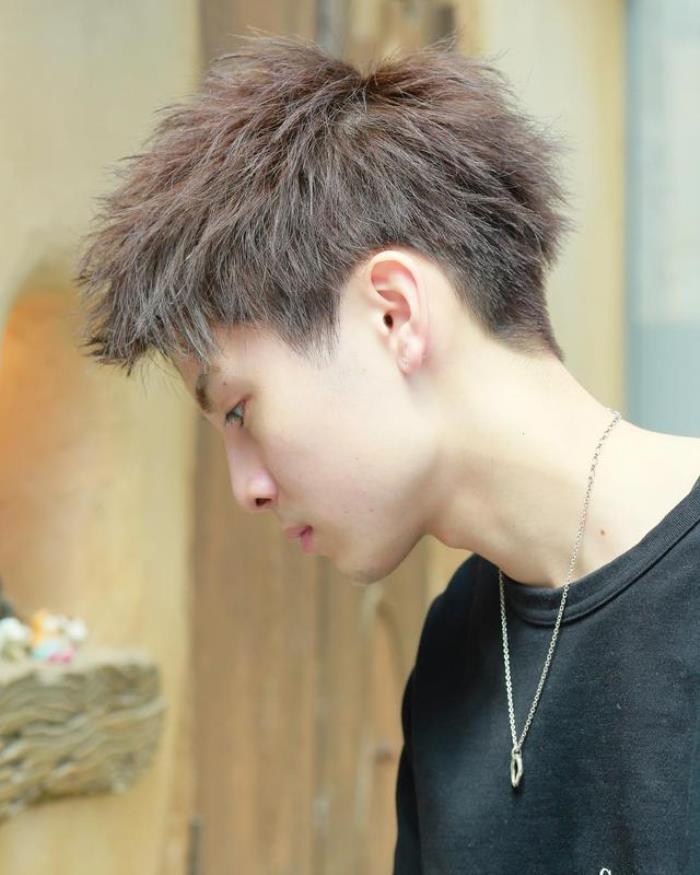 男生輕微紋理燙發型圖 優質男標配哦 3