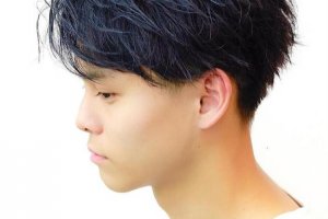 男生輕微紋理燙發型圖 優質男標配哦