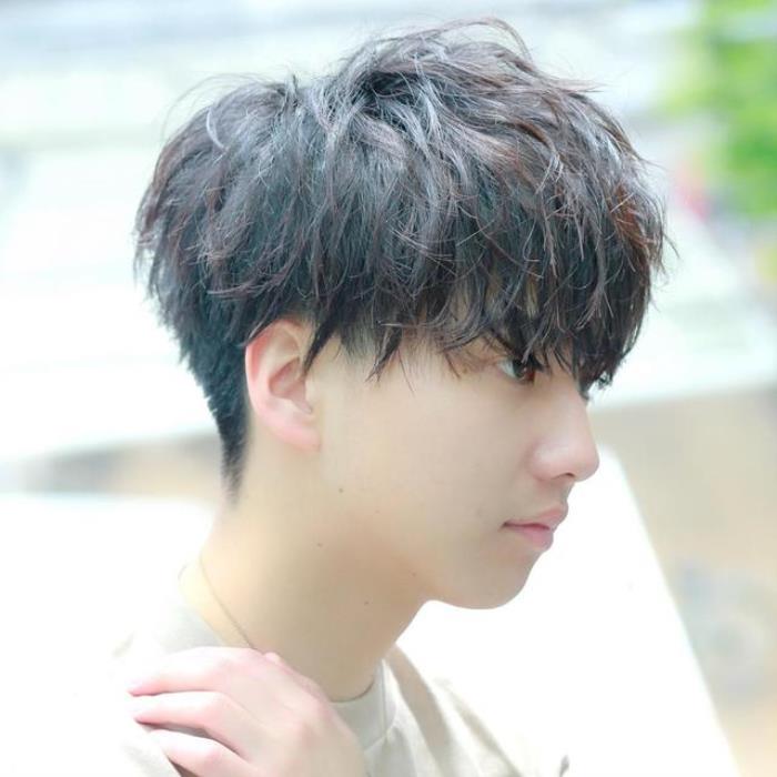男生輕微紋理燙發型圖 優質男標配哦 8