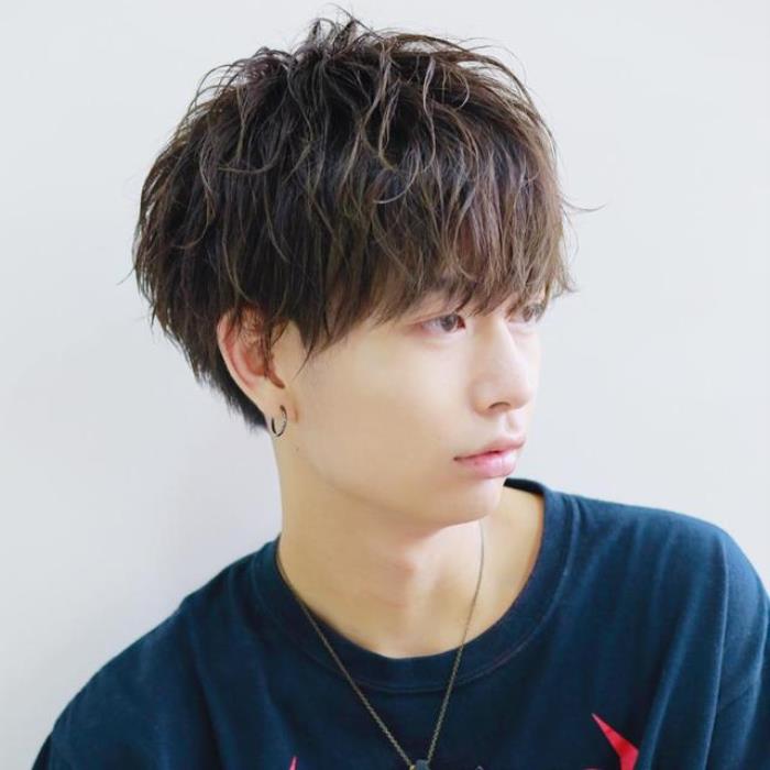 男生輕微紋理燙發型圖 優質男標配哦 5