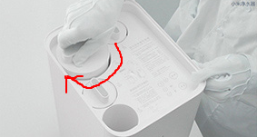 小米凈水器很久沒用打開黃燈 3