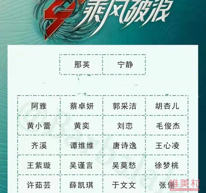浪姐3會來的嘉賓 謝娜加盟那英寧靜回歸 2