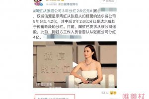 孫紅雷點贊陶虹分4.2億話題 孫紅雷也在線吃瓜