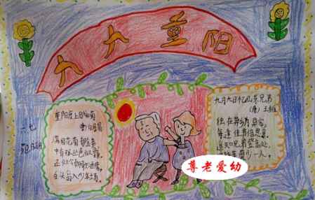 重陽節(jié)手抄報簡單 風俗主題版 5