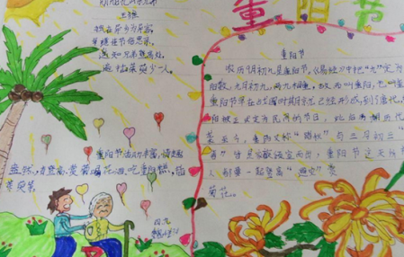 重陽節(jié)手抄報簡單 風俗主題版 10
