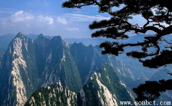 五岳中最高的山峰是哪個 1