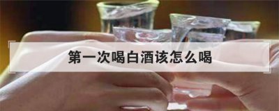 第一次喝白酒應該怎么喝 這樣喝非常容易醉 1