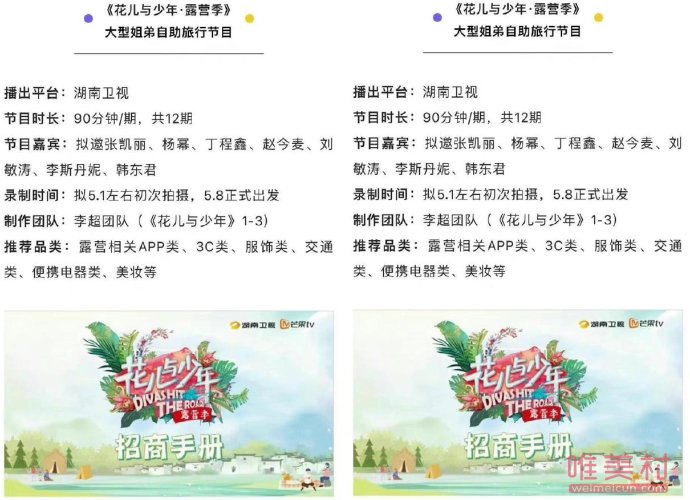 花兒與少年第四季重啟 明星嘉賓名單曝出 1