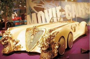 世界上最貴的車5000億圖片 勞斯萊斯黃金跑車 4