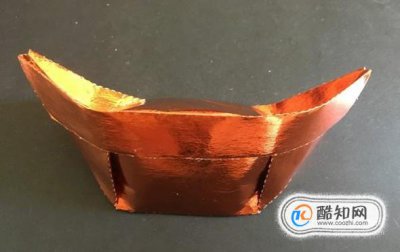 錫箔紙怎樣折疊元寶 用錫箔紙折元寶方法 1