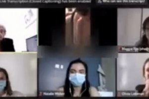 女留學生上網課做運動 同學和老師直接被驚呆了