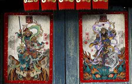 貼門上的門神叫什么 歷來最受歡迎的門神 3