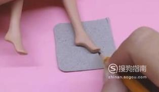 怎么做芭比娃娃的鞋子簡單 2