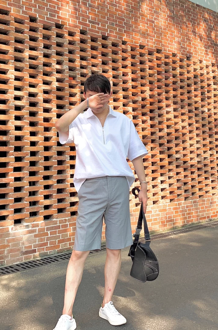 夏季清爽的白襯衫搭配 男士這樣穿很有型 4